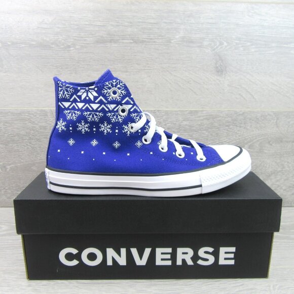 Converse Chuck Taylor All Star HI Winter Sweater Womens Size 7.5 NEW - Picture 2 of 15